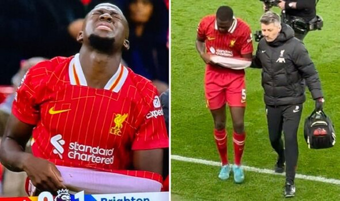 Ibrahima Konate của Liverpool có thể trở lại sớm trước lịch trình