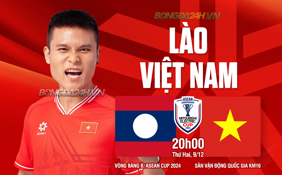 Đội tuyển Việt Nam hướng tới chiến thắng mở màn trước Lào tại ASEAN Cup 2024