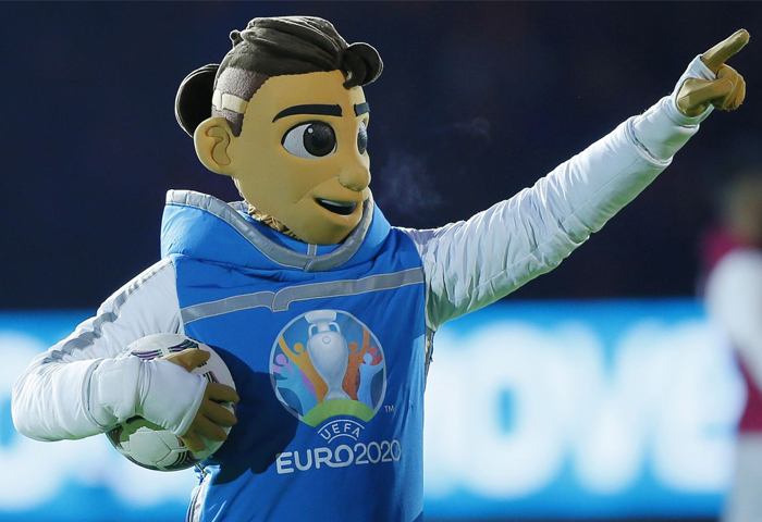 Linh vật Euro 2020 là Skillzy