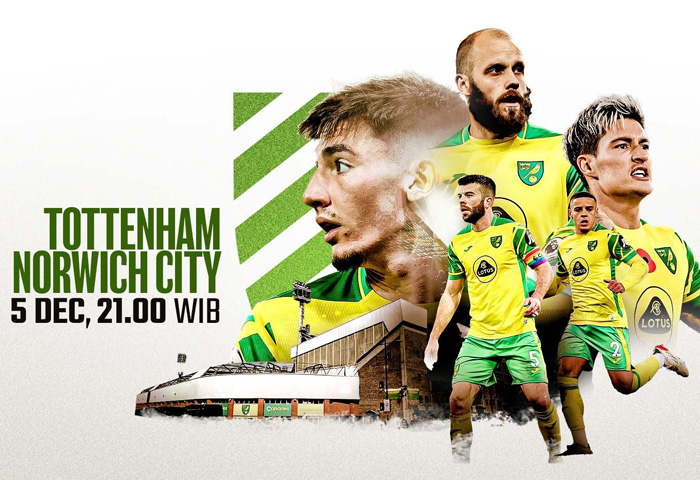 Link trực tiếp Tottenham vs Norwich