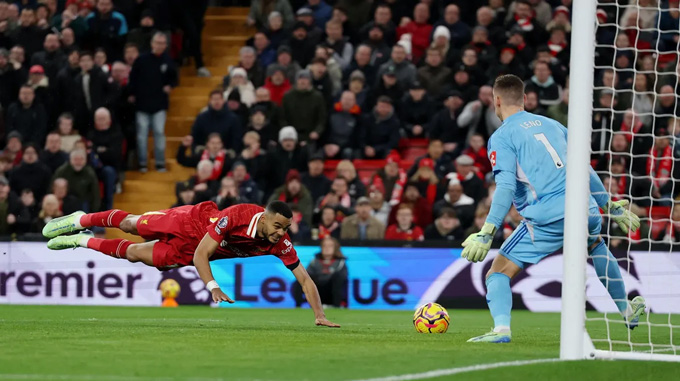 Trận cầu kịch tính trên sân Anfield Liverpool hòa hú vía trước Fulham