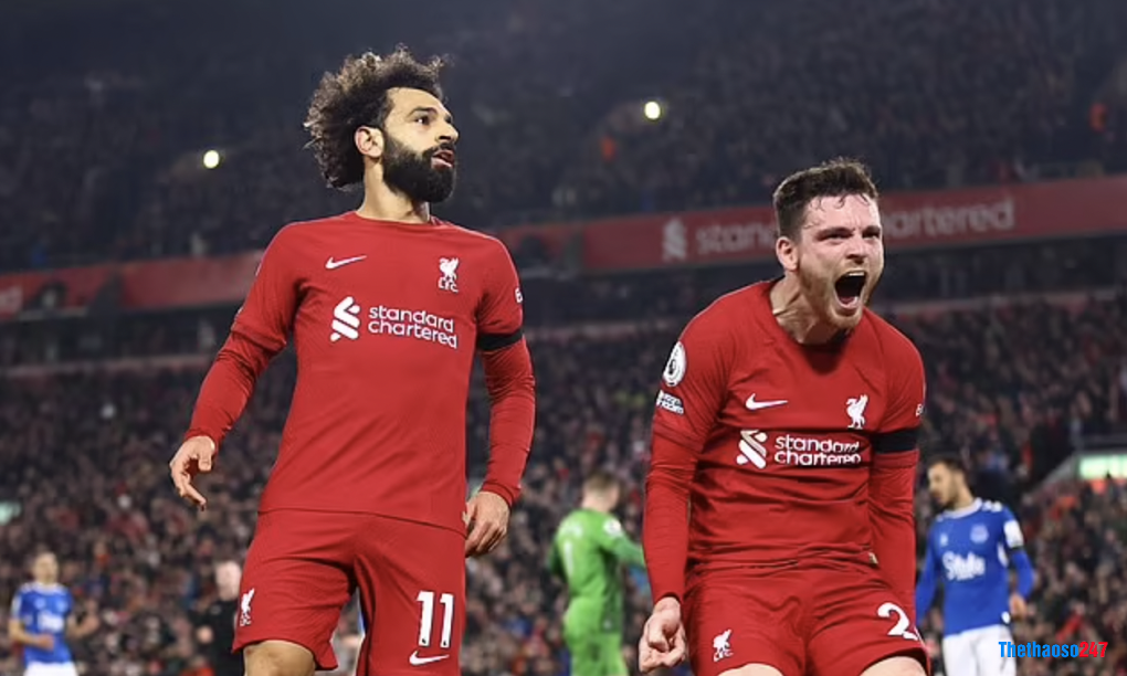 Liverpool giành trọn vẹn 3 điểm ở derby Merseyside Liverpool giành trọn vẹn 3 điểm ở derby Merseyside