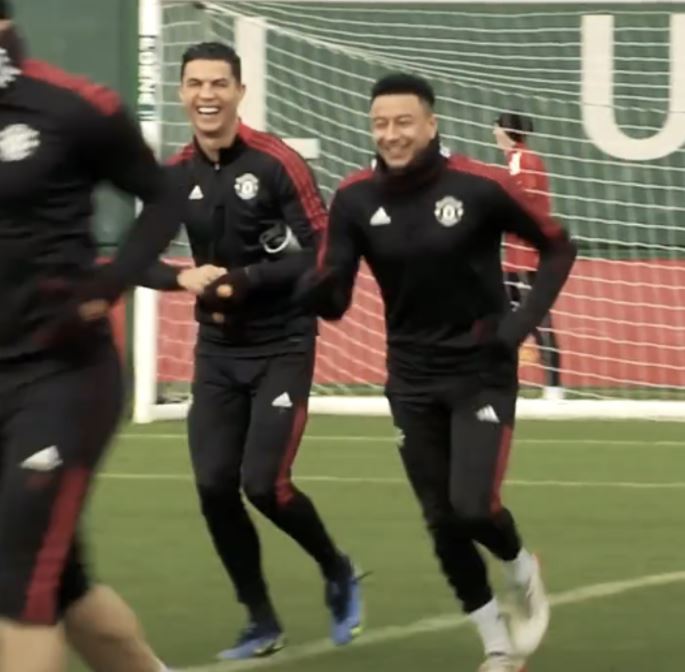 Lingard và Ronaldo