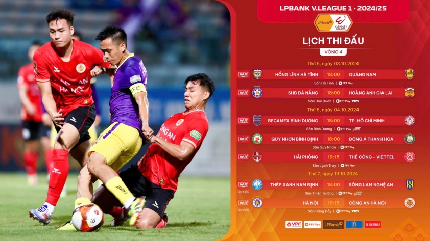 V-League 2024/25 Sôi Động với Vòng 4 Hấp Dẫn