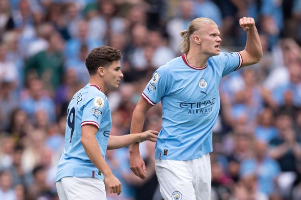 Mặc dù ghi tới 10 bàn, Haaland vẫn bị đánh giá sau một người tại Man City