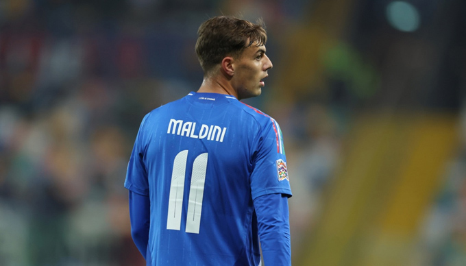 Daniel Maldini Ra Mắt Đội Tuyển Italia Tiếp Nối Truyền Thống Gia Tộc
