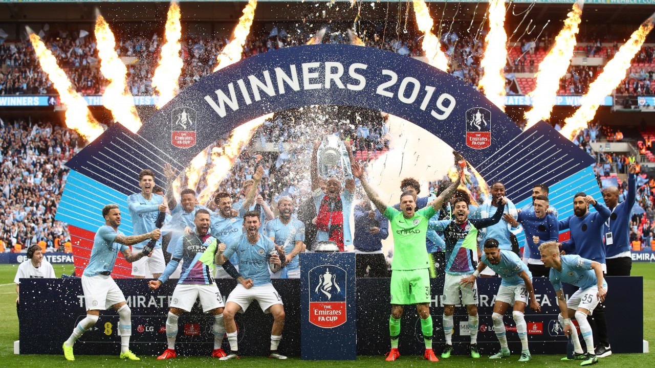 Lần gần nhất hai đội chạm trán, Man City đã trở thành Những nhà vô địch 