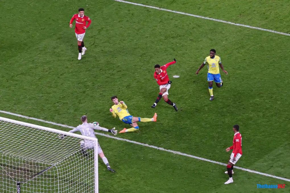 Bầy Quỷ Đỏ có chiến thắng chung cuộc 5-0 