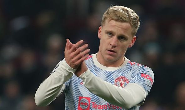 Donny van de Beek Man United Donny van de Beek Man United