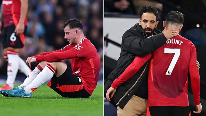 Chấn thương dai dẳng tiếp tục ám ảnh Mason Mount tại Man United