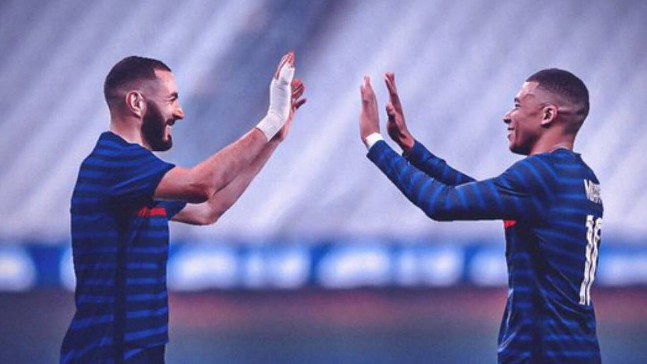 Mbappe và Benzema