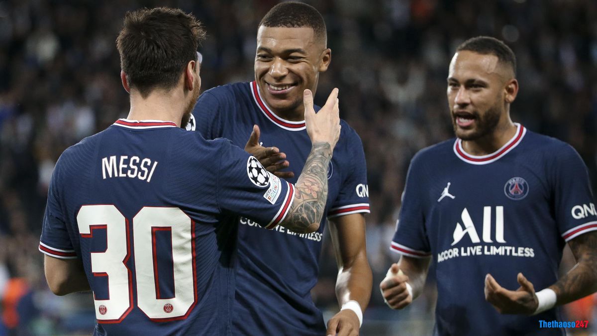 Mbappe, Messi 