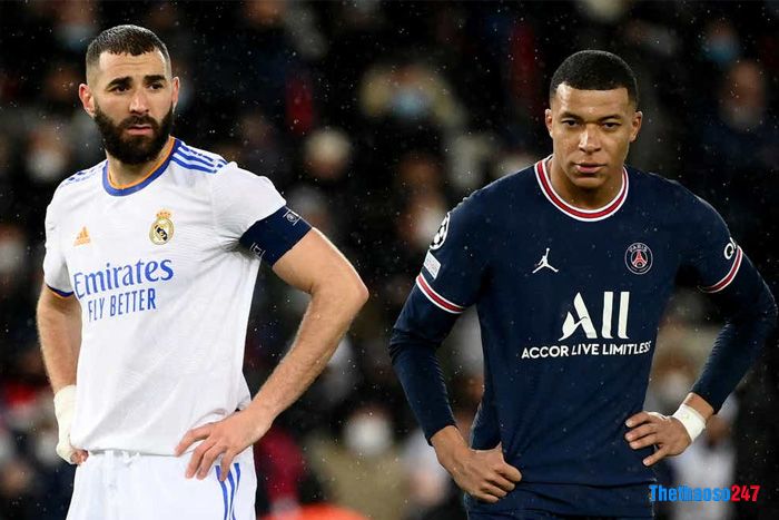 Mbappe và Benzema