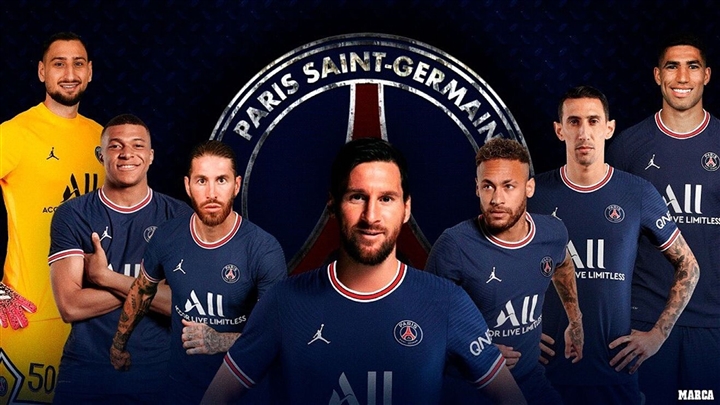 Messi chính thức gia nhâp PSG