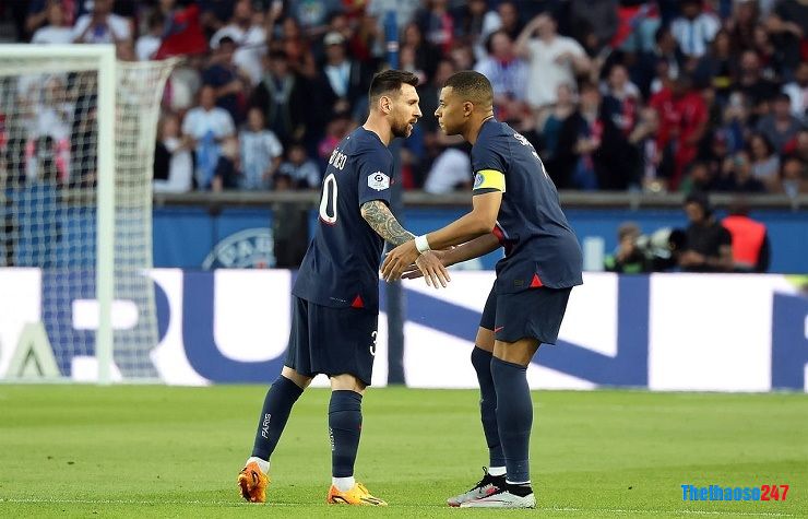 Messi và Mbappe