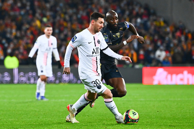 Lens 1-1 PSG Messi 