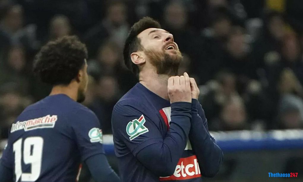 Messi trở thành nỗi thất vọng trong thất bại của PSG
