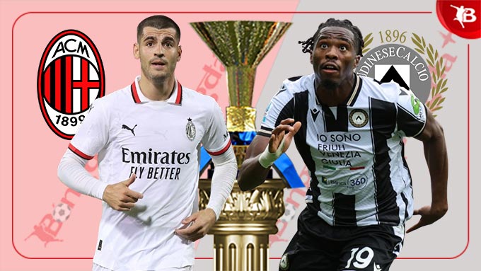 Trận đấu hấp dẫn giữa Milan và Udinese Đội nào sẽ chiếm ưu thế?