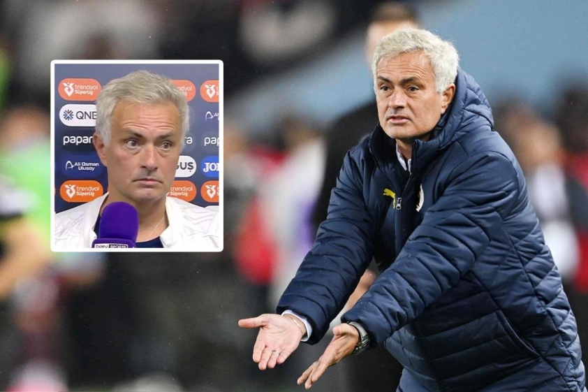 Cuộc lội ngược dòng của Fenerbahce bị lu mờ bởi màn chỉ trích trọng tài của Mourinho