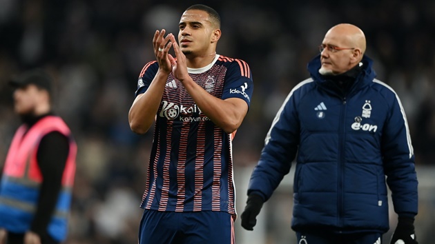 PSG Đặt Mục Tiêu Vào Trung Vệ Murillo Của Nottingham Forest