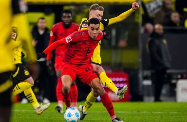 Bayern Munich cầm chân Dortmund trong trận cầu kịch tính, Musiala tỏa sáng ở phút cuối