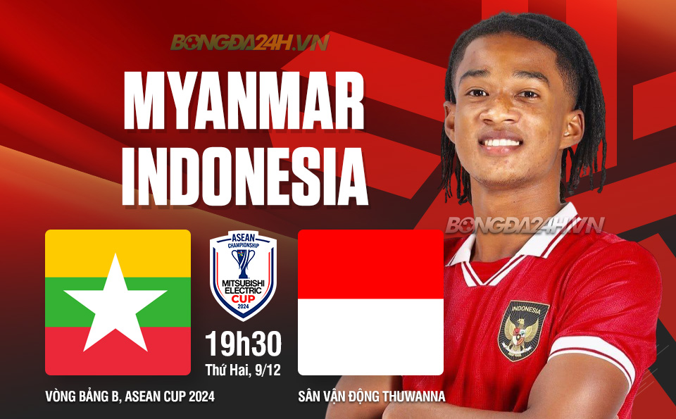 Myanmar vs Indonesia Chủ nhà mong manh trước Garuda trẻ trung
