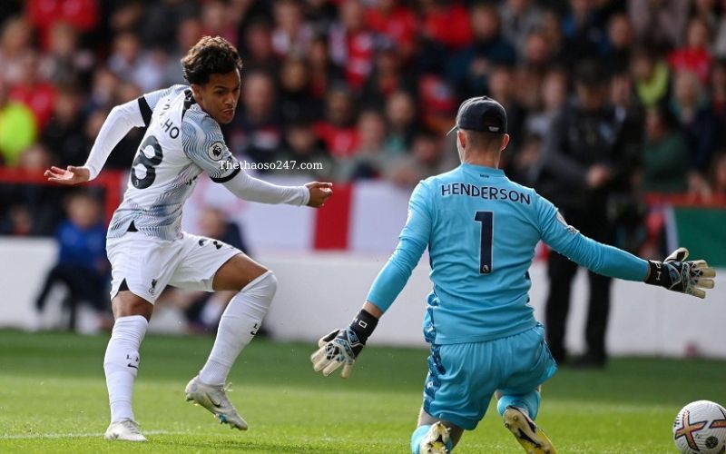 Nottingham 1-0 Liverpool Premier League, Dean Henderson