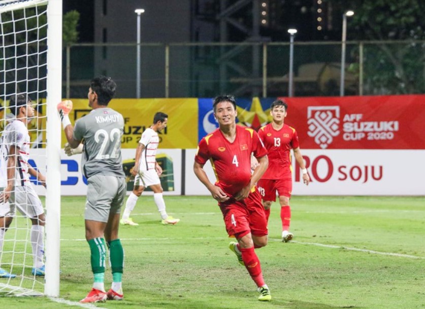 Kết quả Việt Nam 4-0 Campuchia 
