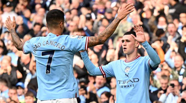 Man City 4-0 Southampton Premier League 