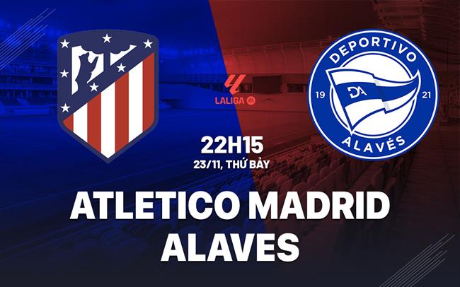 Atletico Madrid đấu Alaves Cuộc đọ sức giữa sức mạnh tấn công và sự yếu kém phòng ngự