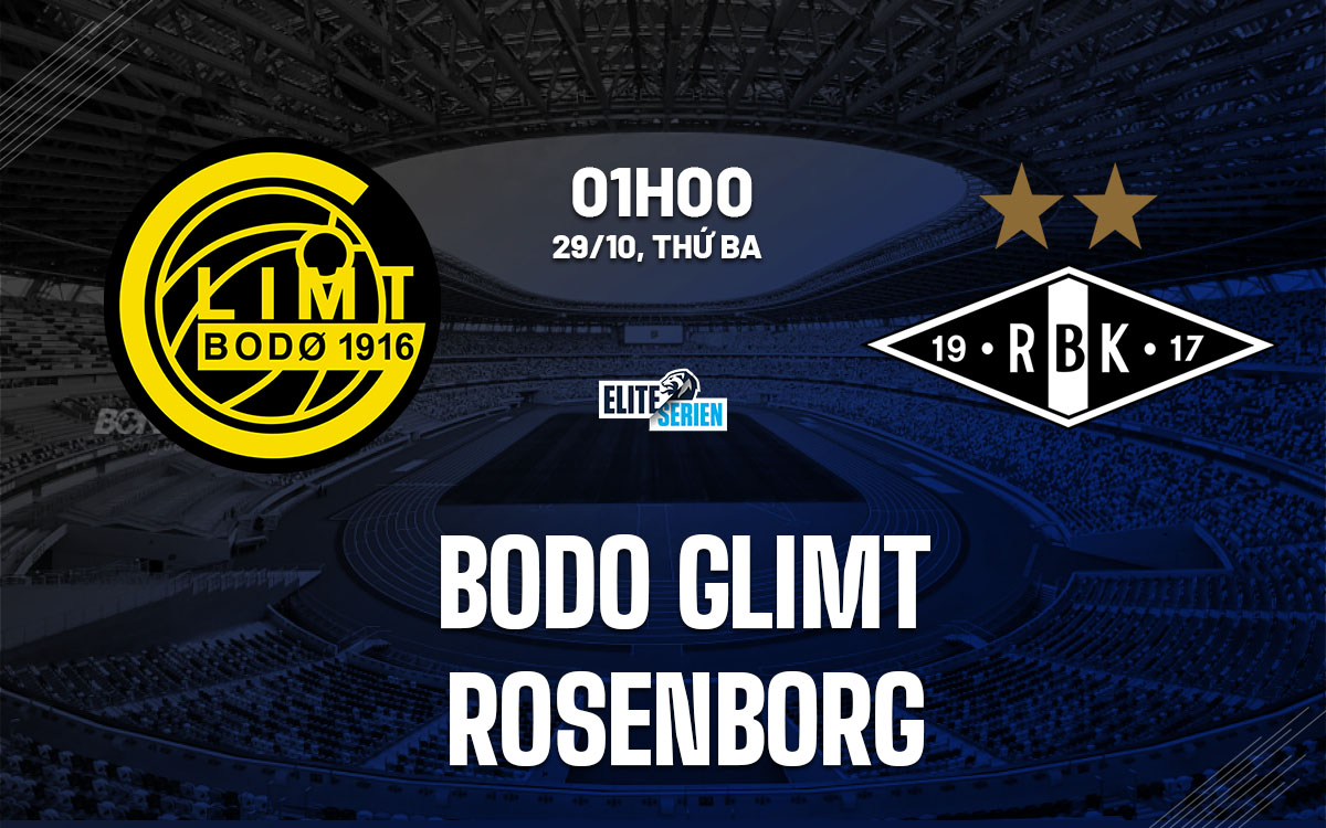 Cuộc đọ sức đỉnh cao tại Aspmyra Stadion Bodo Glimt đấu Rosenborg