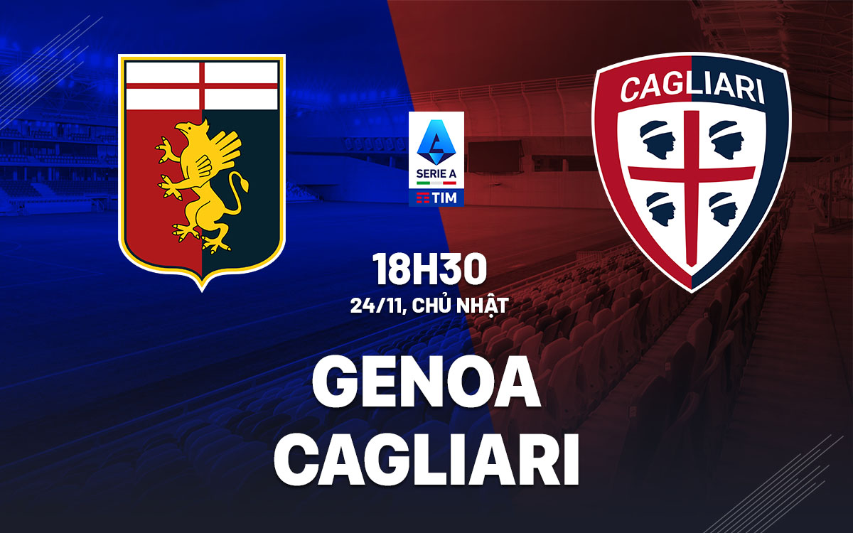 Patrick Vieira Ra Mắt Genoa Đối Đầu Với Cagliari Đang Trầy Trật
