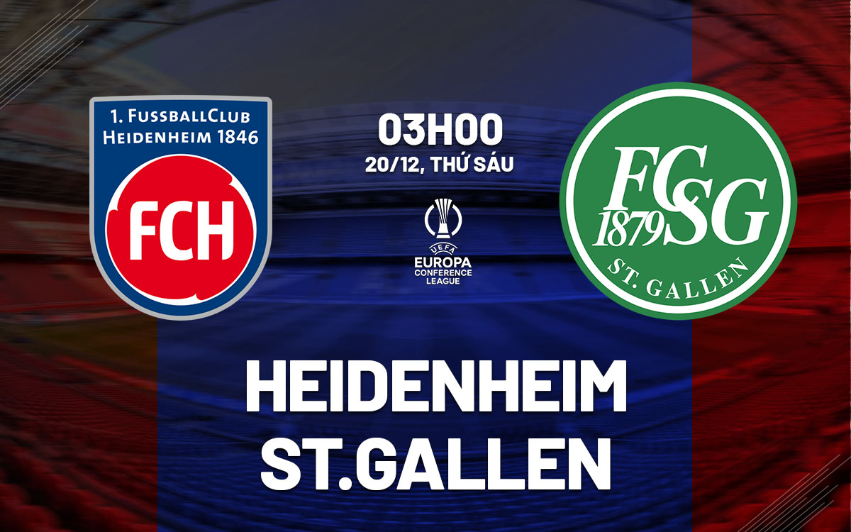 Cuộc So Tài Của Những Đội Bóng Trầy Trật Heidenheim Đối Đầu Với St.Gallen