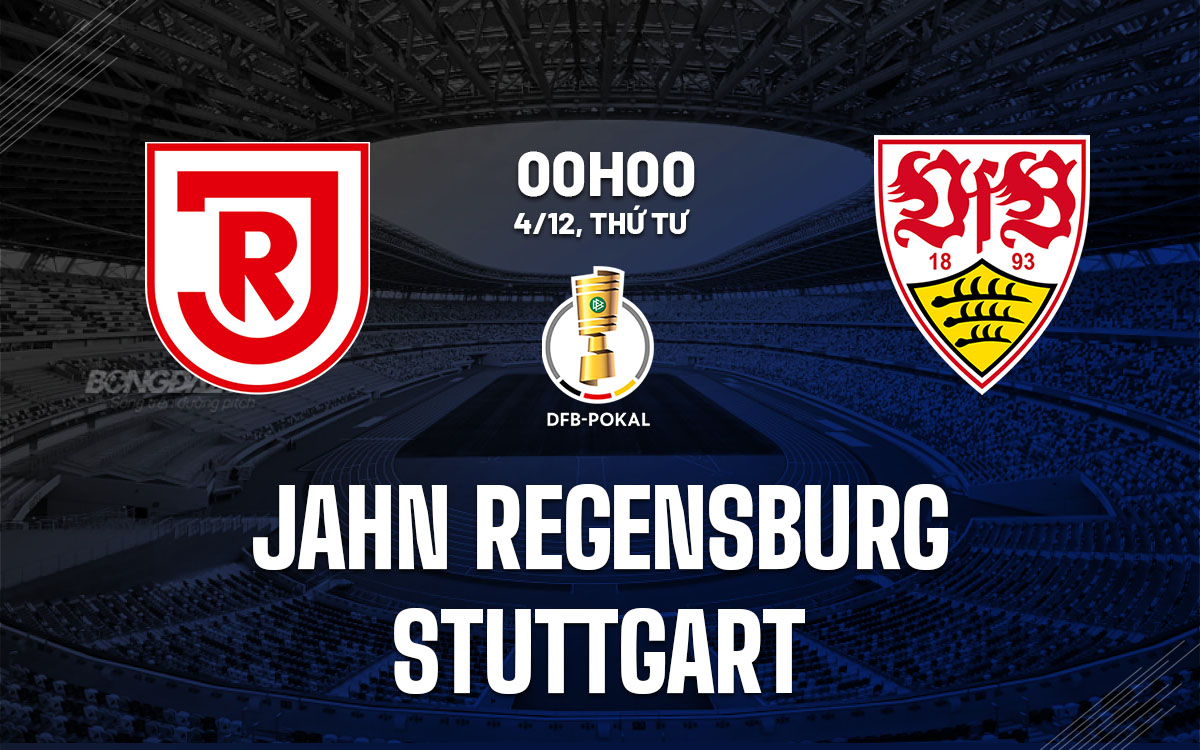 Stuttgart tuyên bố chiến thắng dễ dàng trước Jahn Regensburg tại DFB Pokal
