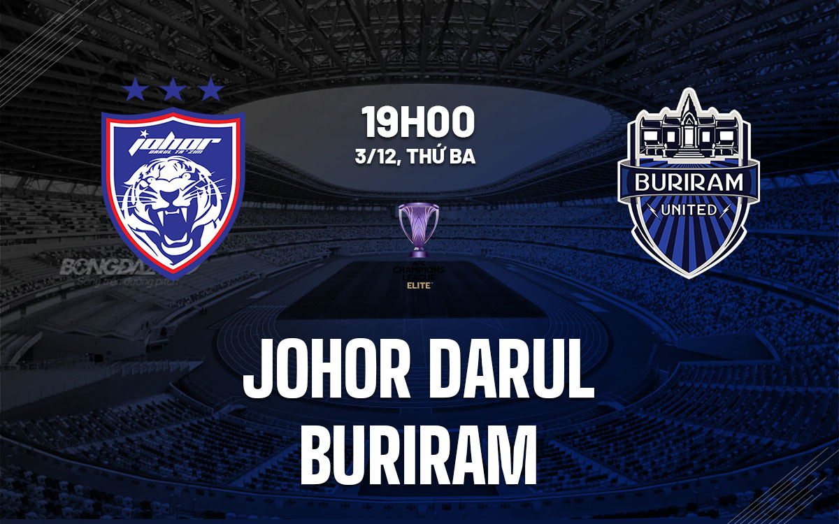 Johur Darul và Buriram: Cuộc Chiến Nảy Lửa Tại AFC Champions League