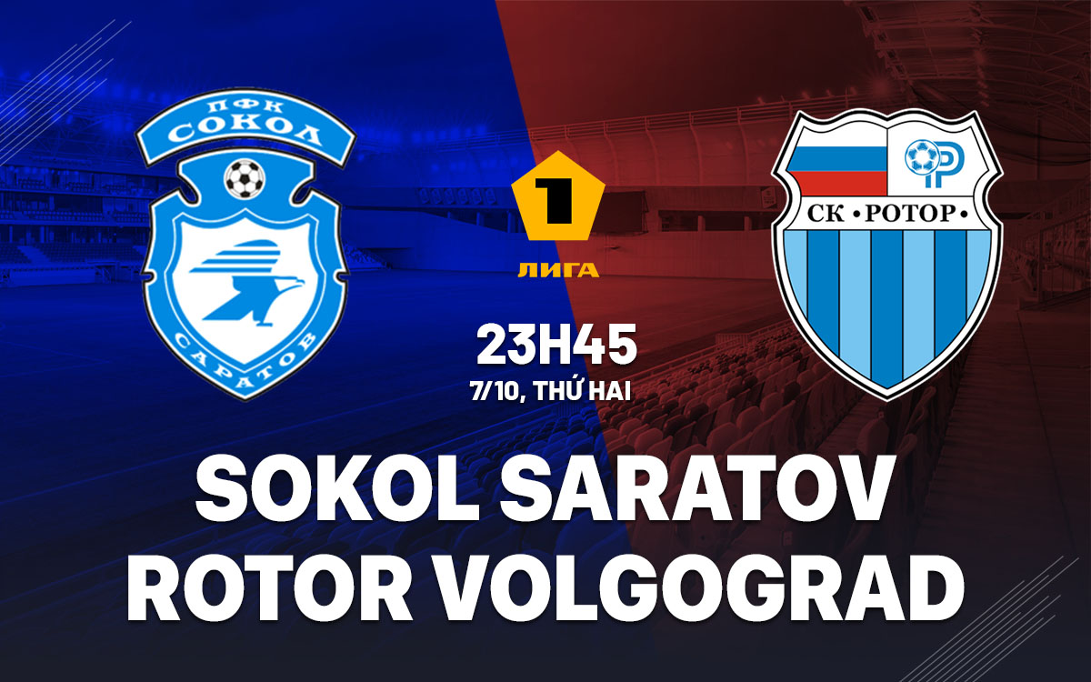 Cuộc Chiến Vị Trí Tương Đồng Sokol Saratov vs Rotor Volgograd