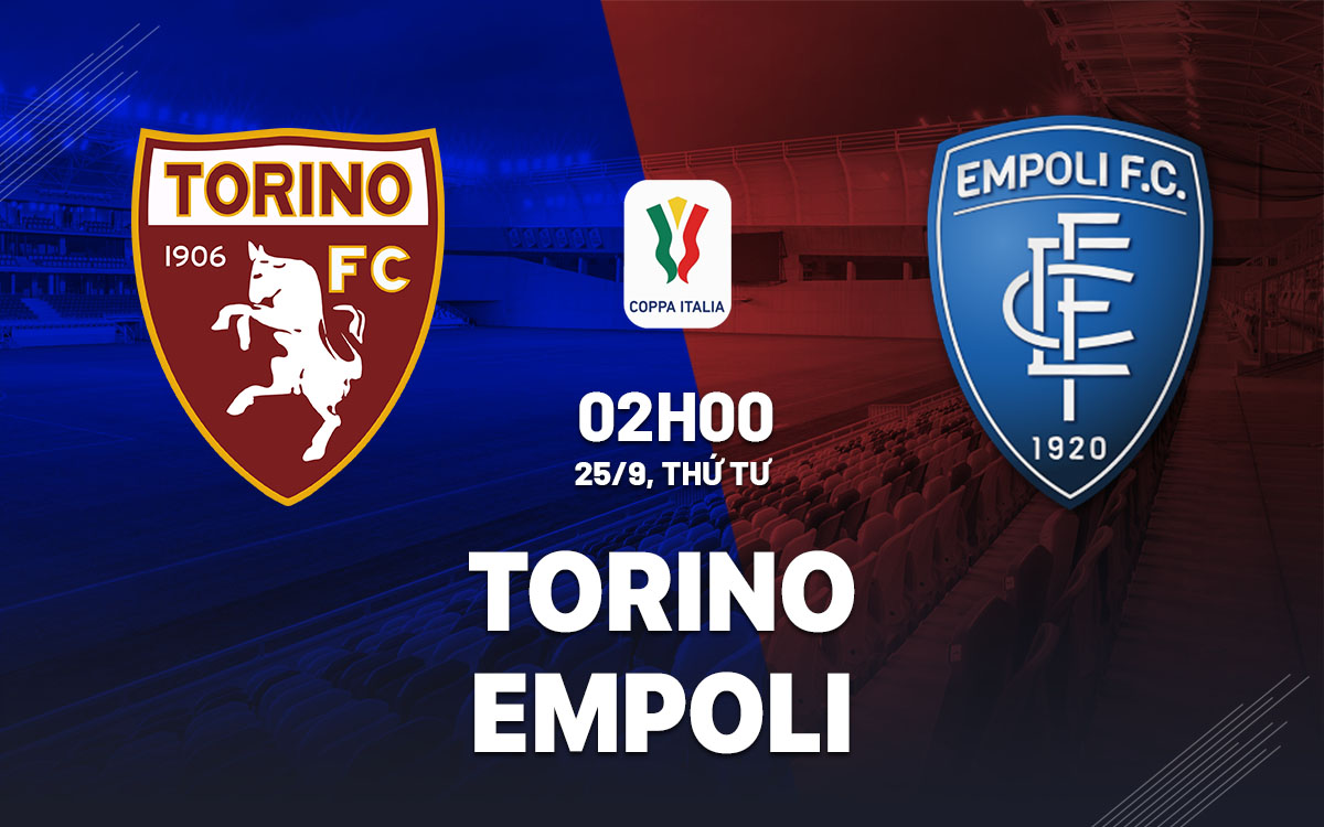 Torino và Empoli Hứa Hẹn Trận Cầu Kinh Điển Tại Coppa Italia