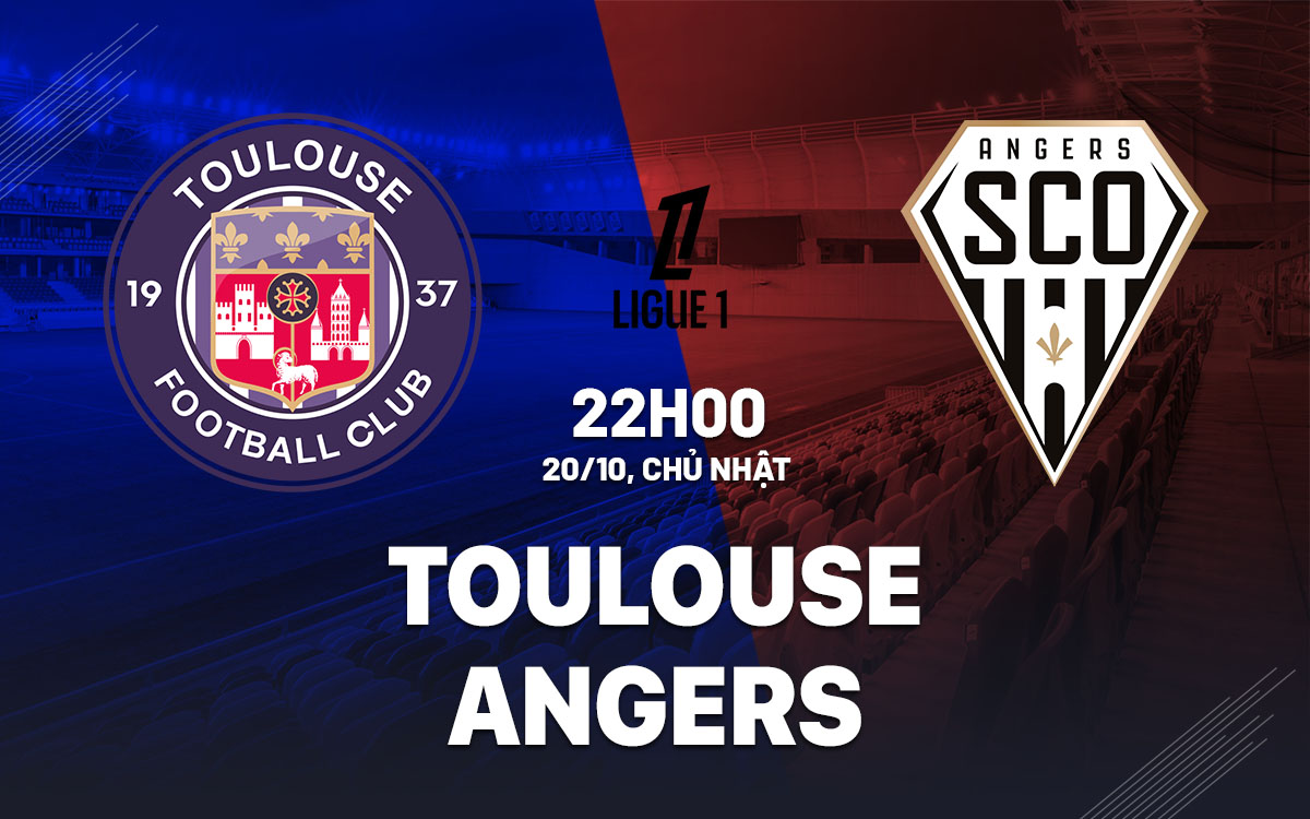 Toulouse vs Angers Cuộc chiến giữa hai kẻ cùng khổ ở đáy BXH Ligue 1