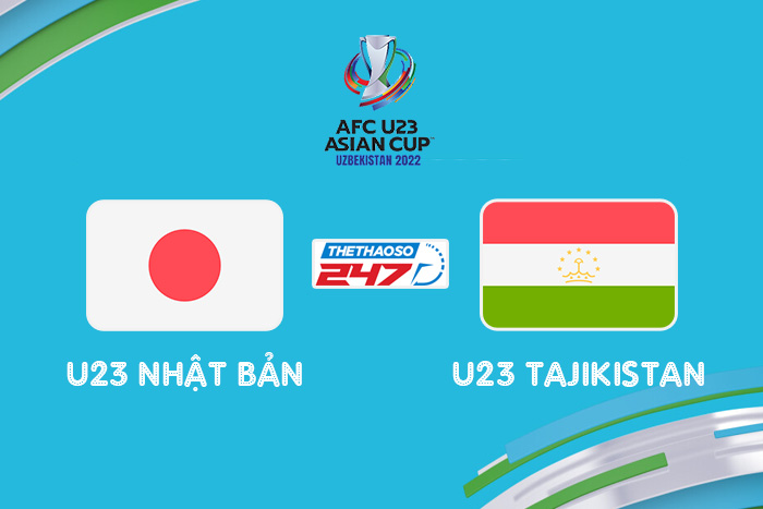 soi kèo U23 Nhật Bản vs U23 Tajikistan
