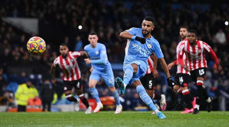 Kết quả Man City 2-0 Brentford 