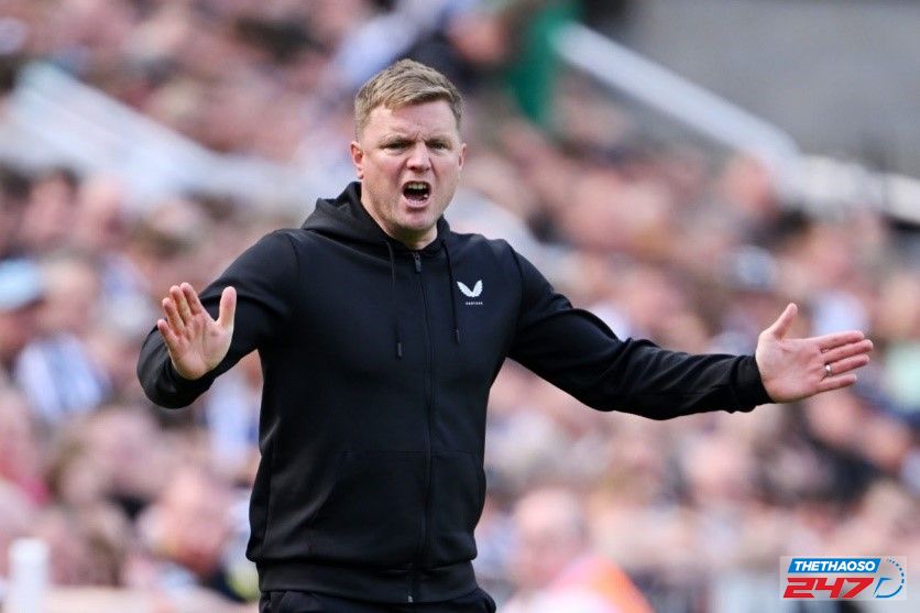 Eddie Howe trong trận đấu với Brighton - Ảnh Collect Eddie Howe trong trận đấu với Brighton - Ảnh Collect