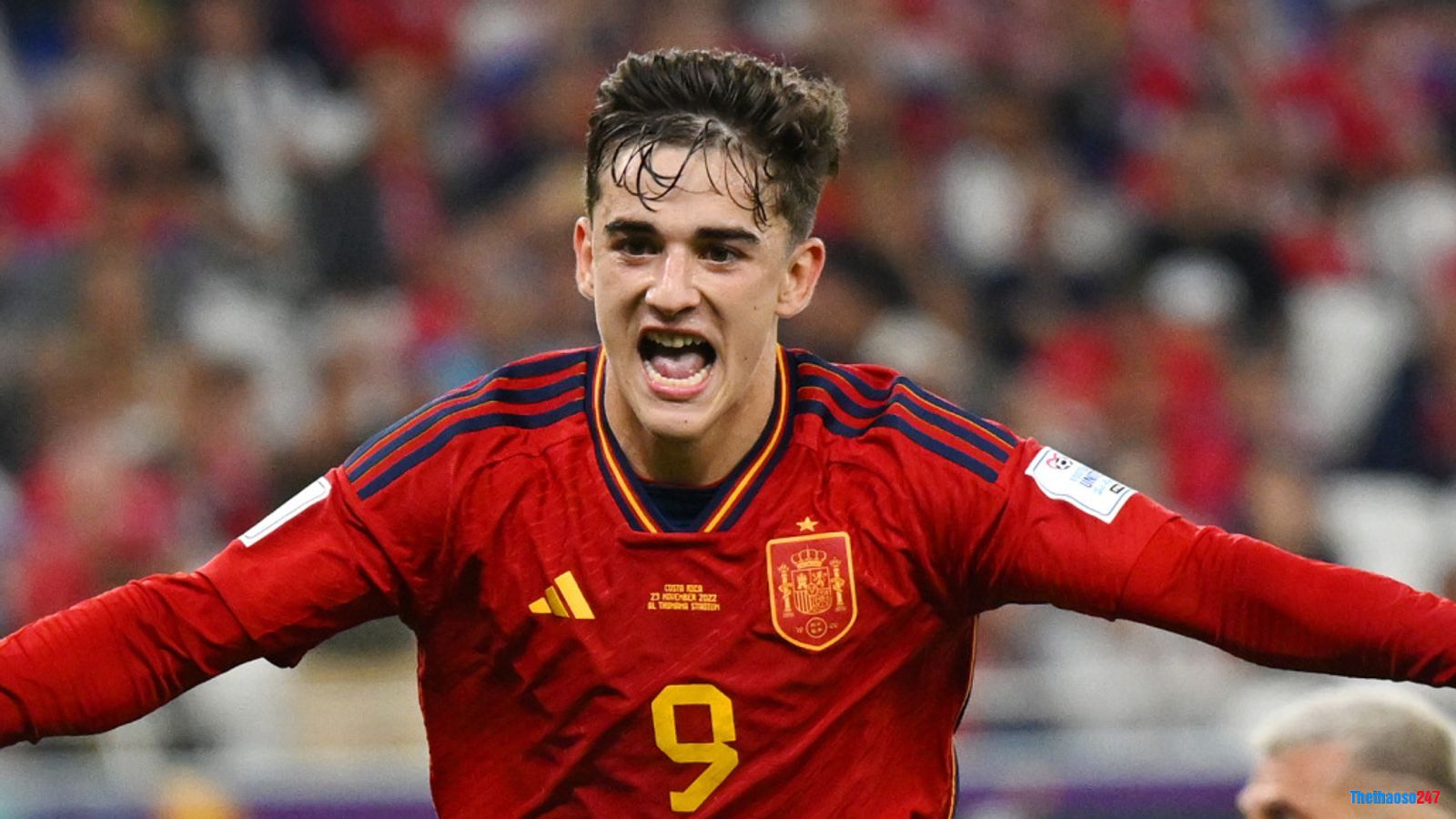 Gavi, Tây Ban Nha 7-0 Costa Rica World Cup 2022