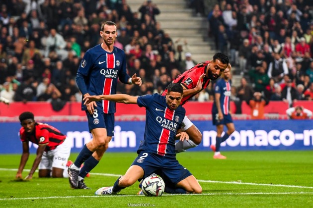 Sự trở lại của Dembele cứu rỗi PSG nhưng không đủ trước sự kiên cường của Nice