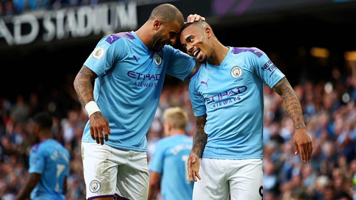 Gabriel Jesus, Kyle Walker man City