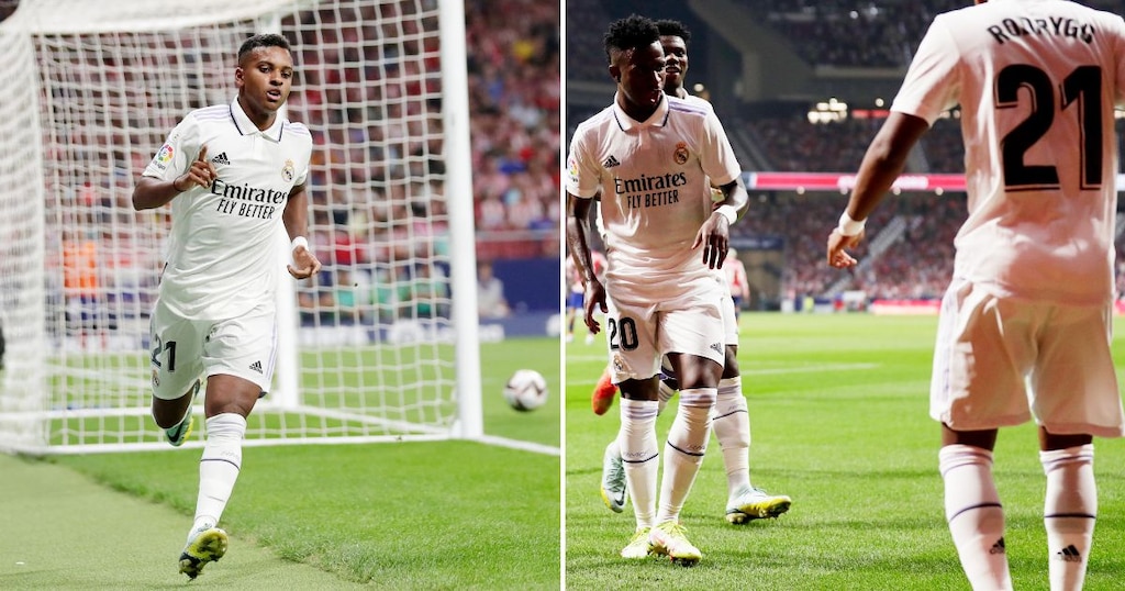 Atletico Madrid 1-2 Real Madrid vinicius