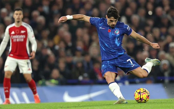Pedro Neto Tỏa Sáng Rực Rỡ trong Chiến Thắng của Chelsea Trước Arsenal