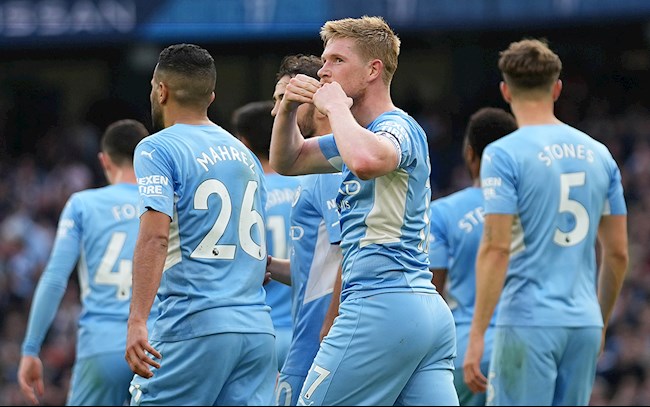 Kevin de Bruyne Man City 