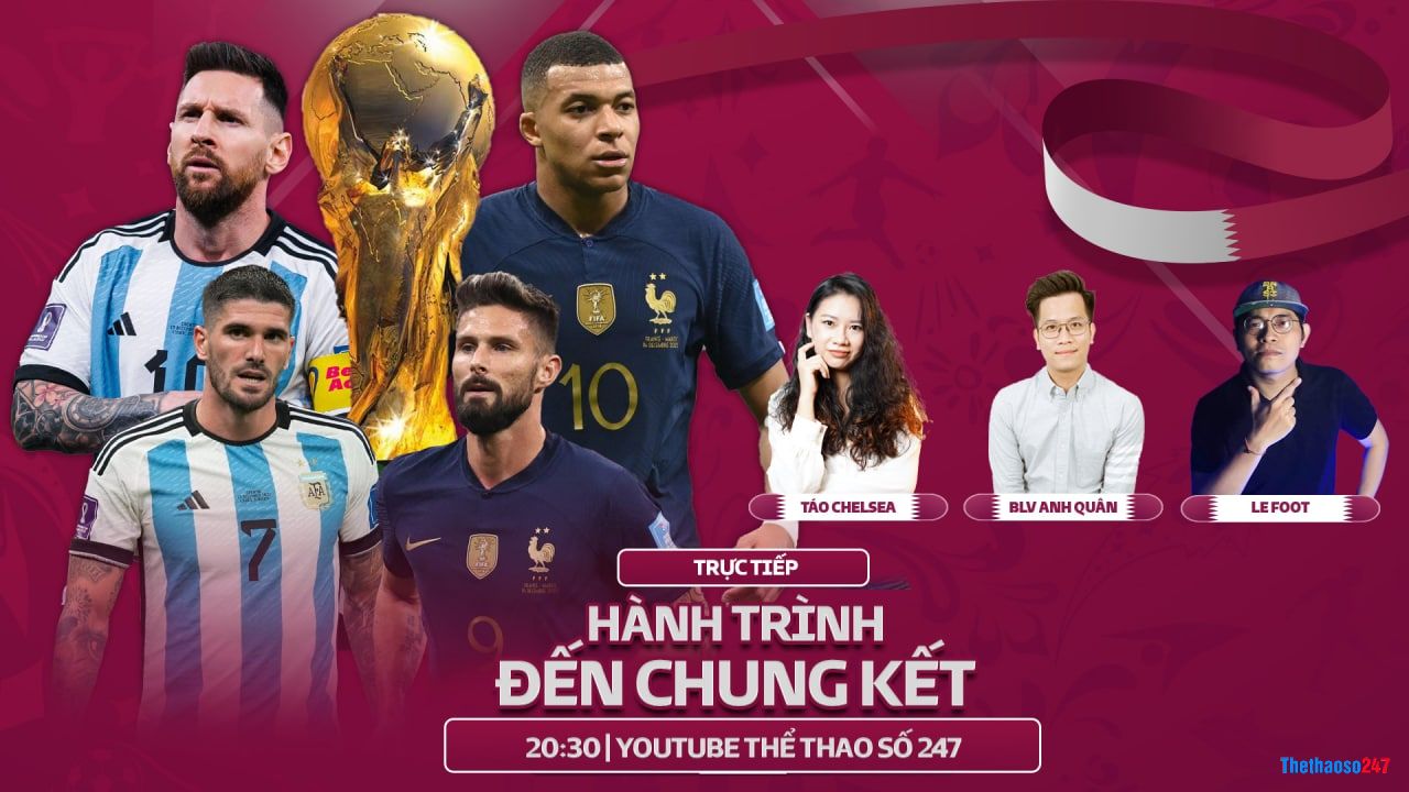 Pháp vs Argentina, World Cup 2022