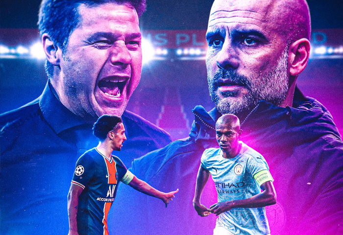 PSG vs,  Man City