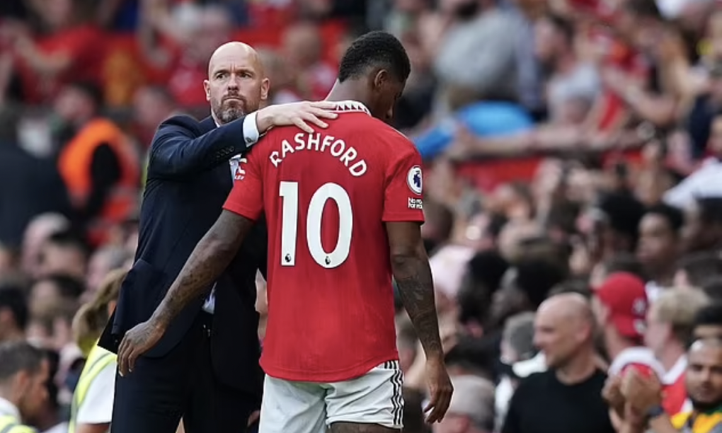 Rashford chính là niềm tin số một của Erik Ten Hag trên hàng công